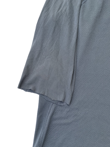 Tyler Witt Wake Forest Team Issued 1/2-Sleeve Cut Workout Shirt (Size XL)