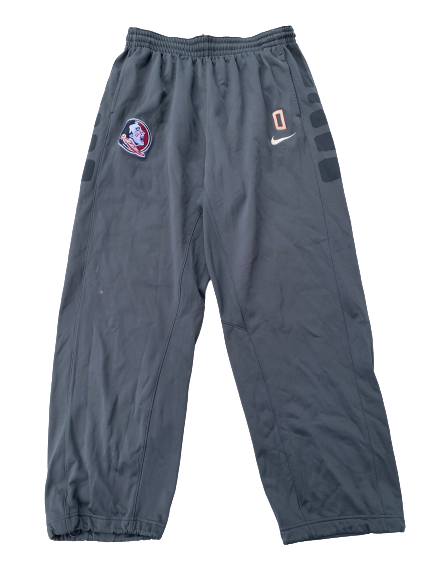 Phil Cofer Florida State Team Issued Sweatpants with Number (Size XXLT)
