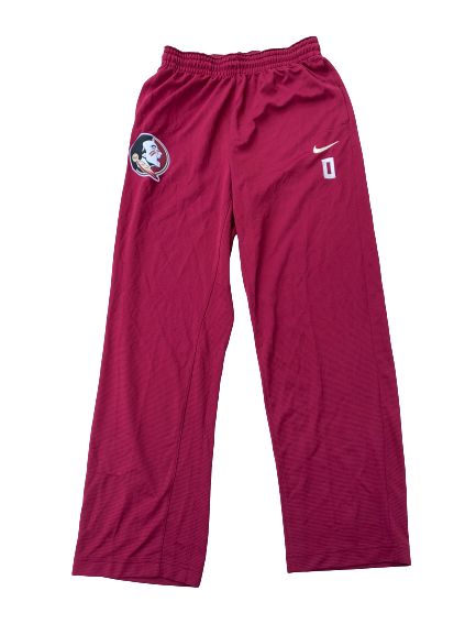 Phil Cofer Florida State Team Issued Sweatpants with Number (Size L)