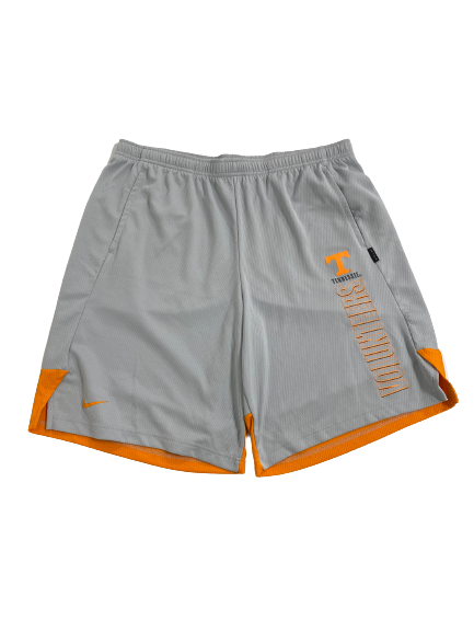 J.T. Shrout Tennessee Football Team-Issued Shorts (Size XL)
