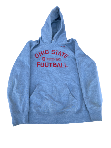 Brady Taylor Ohio State Football Team Issued Sweatshirt (Size XXXL)