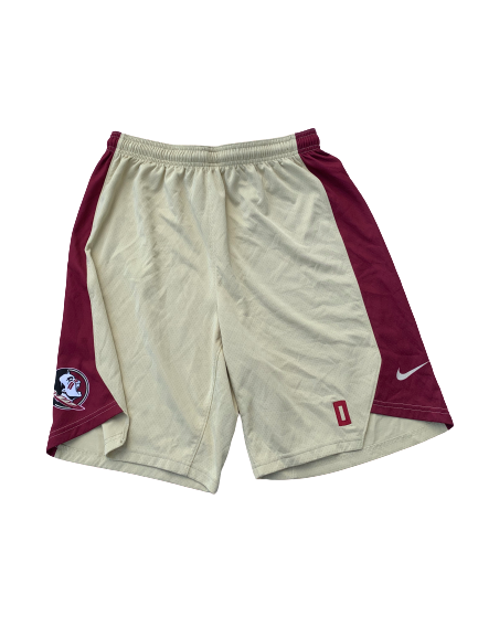 Phil Cofer Florida State Team Issued Practice Shorts with Number (Size M)