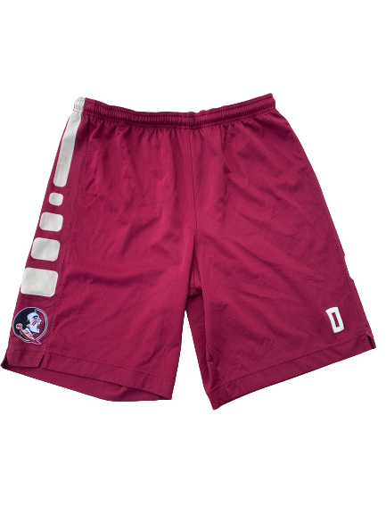 Phil Cofer Florida State Team Issued Practice Shorts with Number (Size XL)