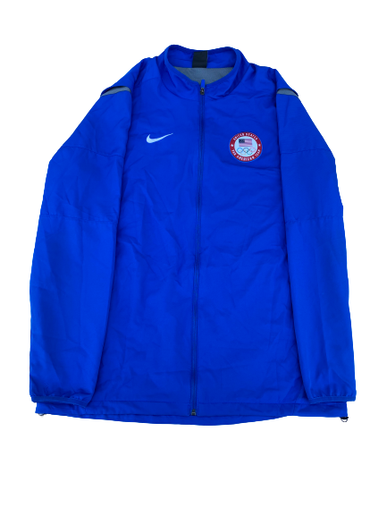Myles Powell Team USA Player-Exclusive Zip Up Jacket (Size L)