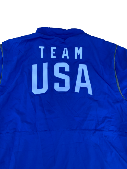 Myles Powell Team USA Player-Exclusive Zip Up Jacket (Size L)