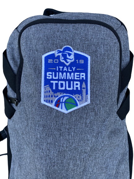 Myles Powell Seton Hall Basketball Team Player-Exclusive Italy Backpack With Player Tag