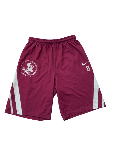 Phil Cofer Florida State Team Issued Practice Shorts with Number (Size S)