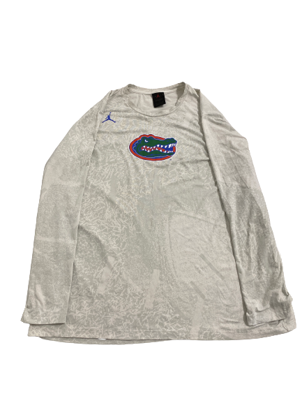 Zach Carter Florida Football Player-Exclusive Long Sleeve Shirt (Size XXL)