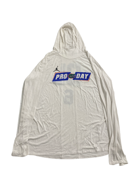 Zach Carter Florida Football Team Player-Exclusive Pro Day Hoodie With Pro Day 