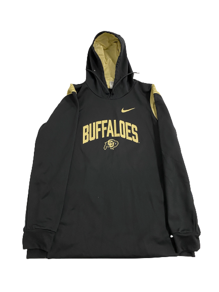J.T. Shrout Colorado Football Team-Issued Sweatshirt (Size XL)
