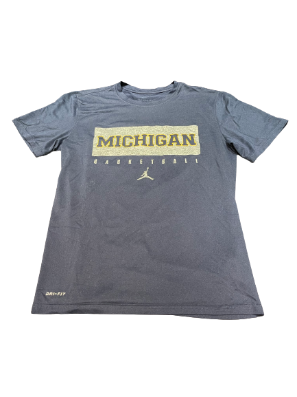 Michigan Basketball Jordan Workout Shirt (Size M)