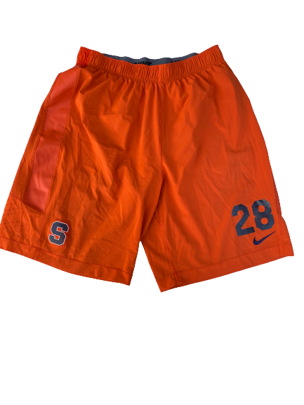 Chris Fredrick Syracuse Football Team Issued Workout Shorts (Size L)