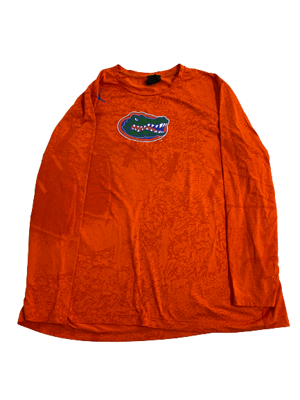 Zach Carter Florida Football Team-Issued Long Sleeve Shirt (Size XXL)