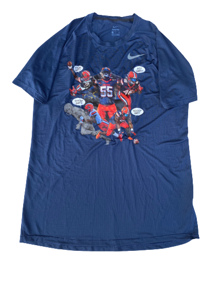 Chris Fredrick Syracuse Football Player Exclusive Shirt (Size XL)