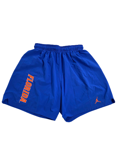Zach Carter Florida Football Team-Issued Shorts (Size XXL)