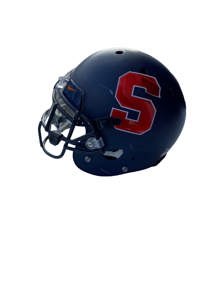 Chris Fredrick Syracuse Football Game Worn Helmet