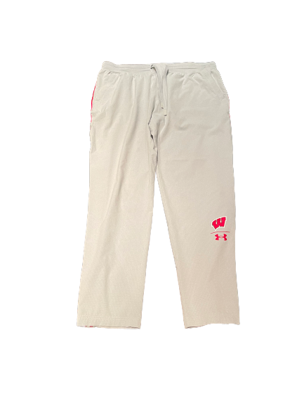 Micah Potter Wisconsin Basketball Team Issued Sweatpants (Size 2XLT)