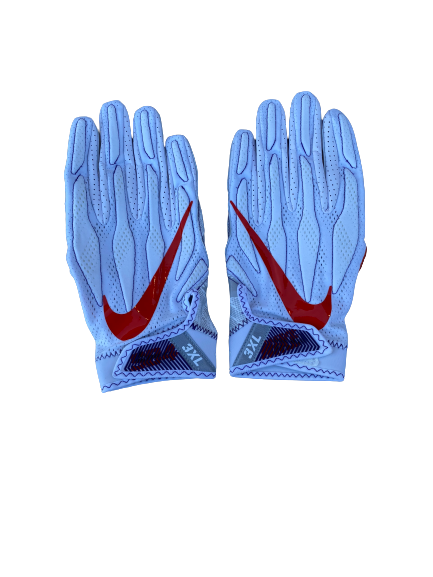 Cornell Powell Clemson Football Nike Gloves (Size XXXL)