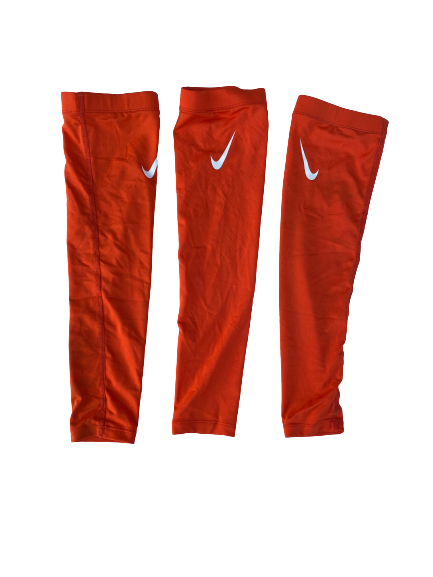 Chris Fredrick Syracuse Football Team Issued Set of (3) Arm Sleeves