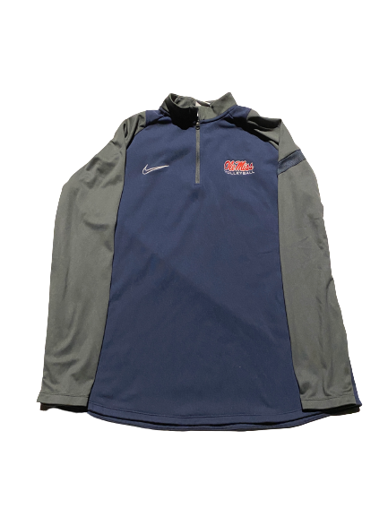 Hayden McGee Ole Miss Volleyball Team-Issued Zip-Up Jacket (Size Women&