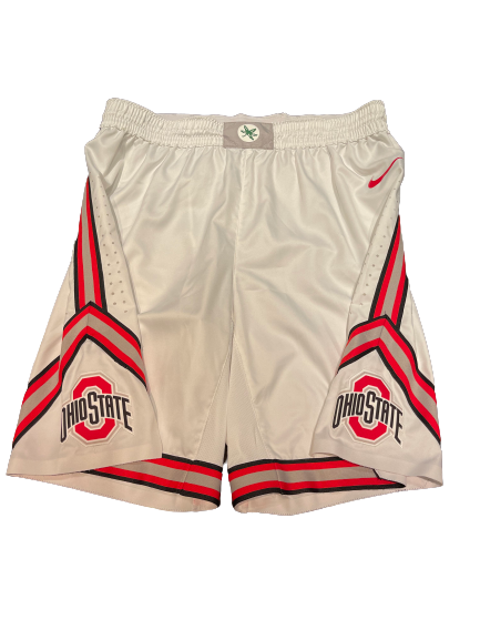 Micah Potter Ohio State Basketball 2018-2019 Game Shorts (Size 42)