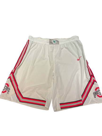 Micah Potter Ohio State Basketball 2016-2017 Game Shorts (Size 44)