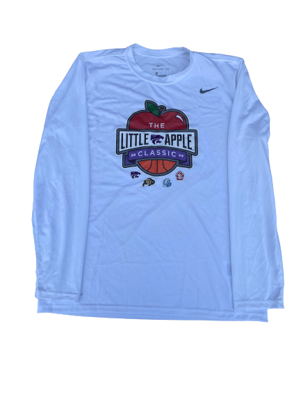 Maddox Daniels Colorado Basketball "The Little Apple Classic" Long Sleeve Shirt (Size L)