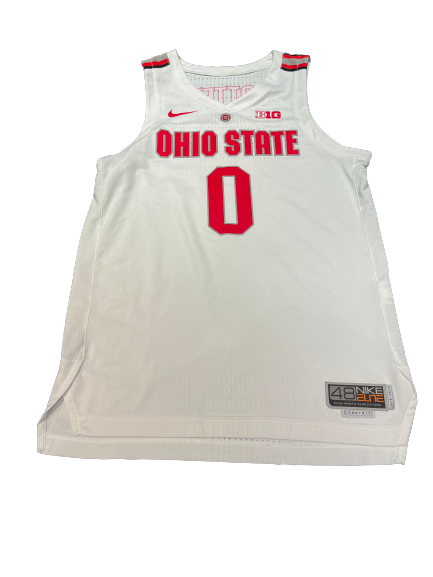 Micah Potter Ohio State Basketball 2018-2019 Game Jersey (Size 48)