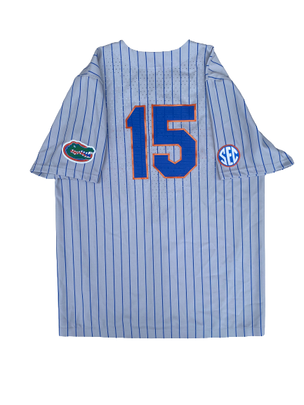 Jordan Butler Florida Baseball Game Worn Jersey (Size L)