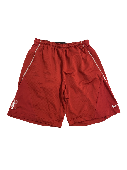 Stephen Herron Stanford Football Team-Issued Shorts (Size XL)