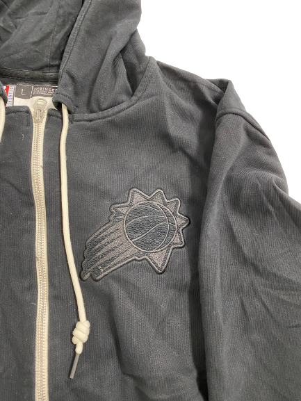 Phoenix Suns Basketball Team-Exclusive Zip-Up Jacket (Size L)