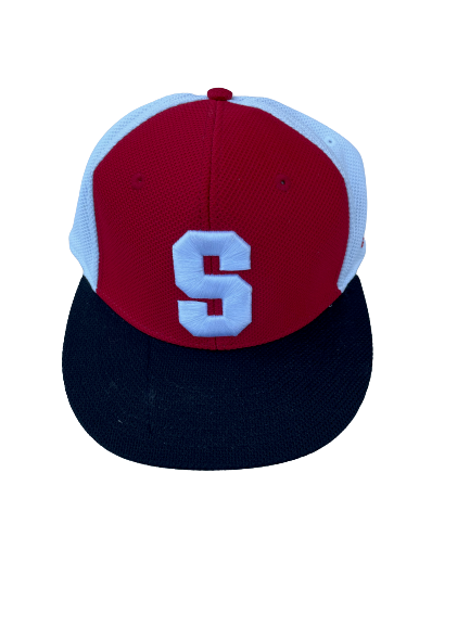 Patrick Bailey NC State Baseball Game Worn Hat