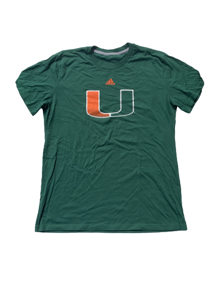 Chris McMahon Miami Adidas T-Shirt (Size L)