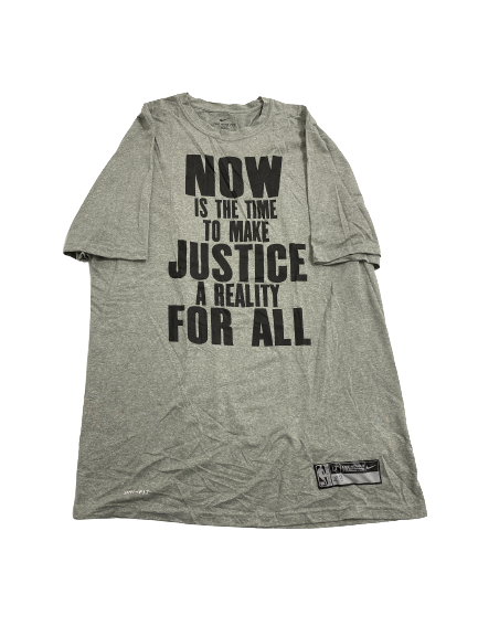 Phoenix Suns Basketball Team-Exclusive "Justice" T-Shirt (Size LT)