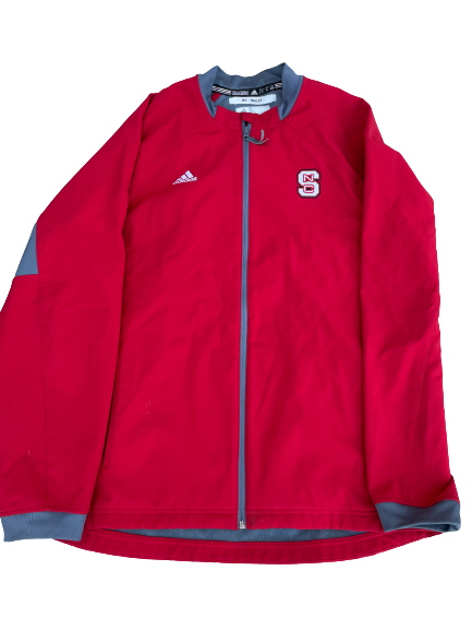 Patrick Bailey NC State Baseball Team Issued On-Field Jacket (Size L)