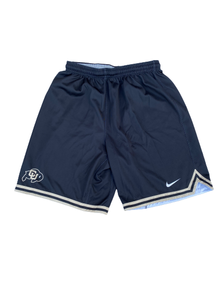 Maddox Daniels Colorado Basketball Player Exclusive 2020-2021 Practice Shorts (Size L)