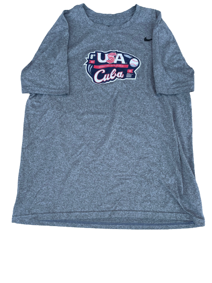 Patrick Bailey USA Baseball Exclusive "USA Cuba Series" Shirt (Size L)