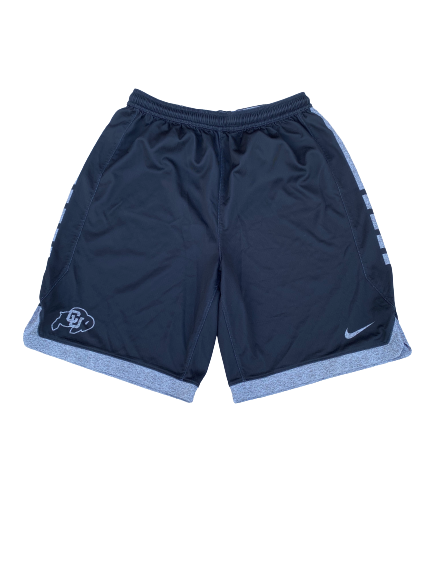 Maddox Daniels Colorado Basketball Player Exclusive Practice Shorts (Size L)