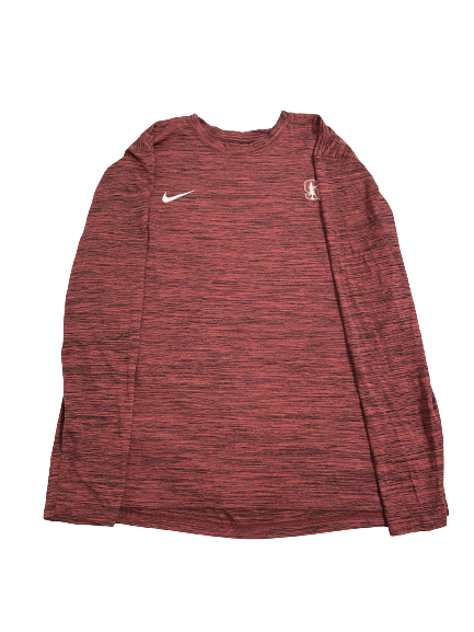 Stephen Herron Stanford Football Team-Issued Long Sleeve Shirt (Size XL)