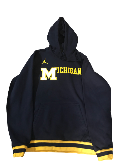Spike Albrecht Michigan Basketball Retro Jordan Sweatshirt (Size L)