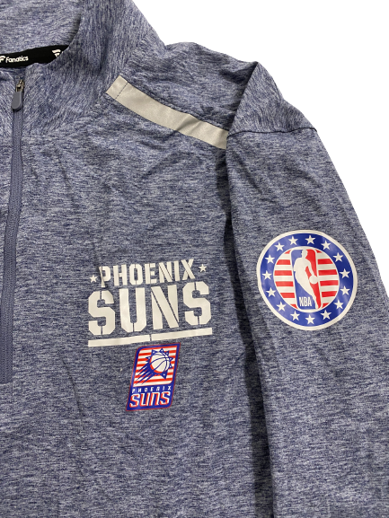 Phoenix Suns Basketball Team-Exclusive Quarter Zip Jacket (Size XL)