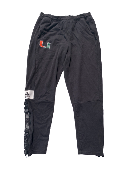 Chris McMahon Miami Adidas Sweatpants (Size L)