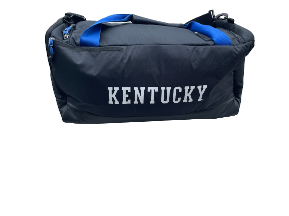 Isaiah Lewis Kentucky Baseball Team Exclusive Travel Duffel Bag with Number