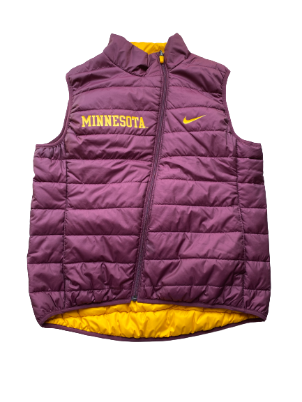 Jasmyn Martin Minnesota Volleyball Team Issued Reversible Vest (Size L)