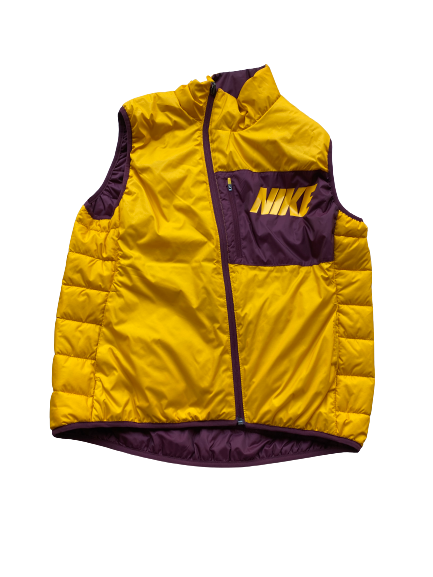 Jasmyn Martin Minnesota Volleyball Team Issued Reversible Vest (Size L)