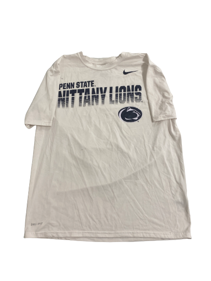 Mac Hippenhammer Penn State Football Team-Issued T-Shirt (Size L)