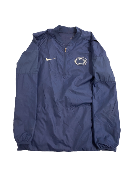 Mac Hippenhammer Penn State Football Team-Exclusive Sideline Quarter-Zip Jacket (Size L)