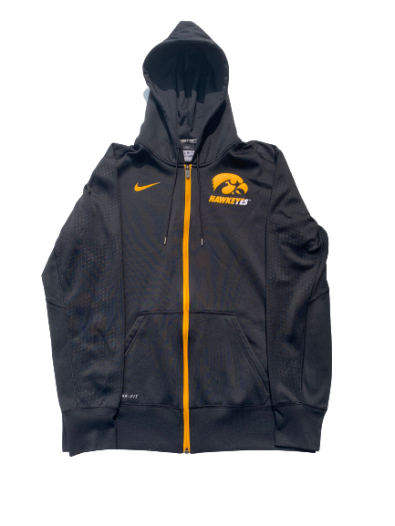 Kasey Reuter Iowa Team Issued Full-Zip Jacket (Size L)