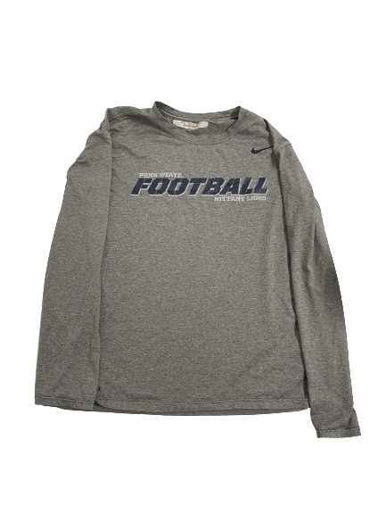 Mac Hippenhammer Penn State Football Team-Issued Long Sleeve Shirt (Size L)