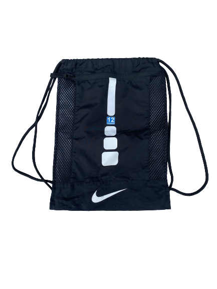 Vincent Edwards Oklahoma City Blue Drawstring Bag